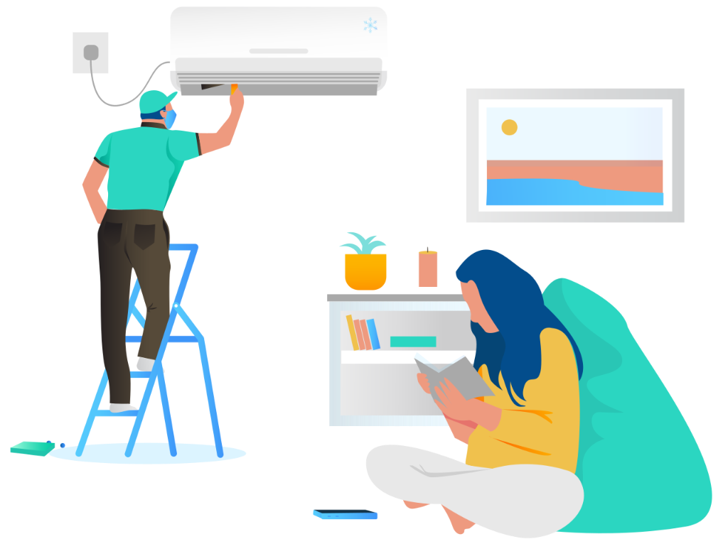 AC service illustration